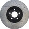 Centric Parts Sport Drilled/Slotted Brake Rotor, 127.61049R 127.61049R - alternate 4